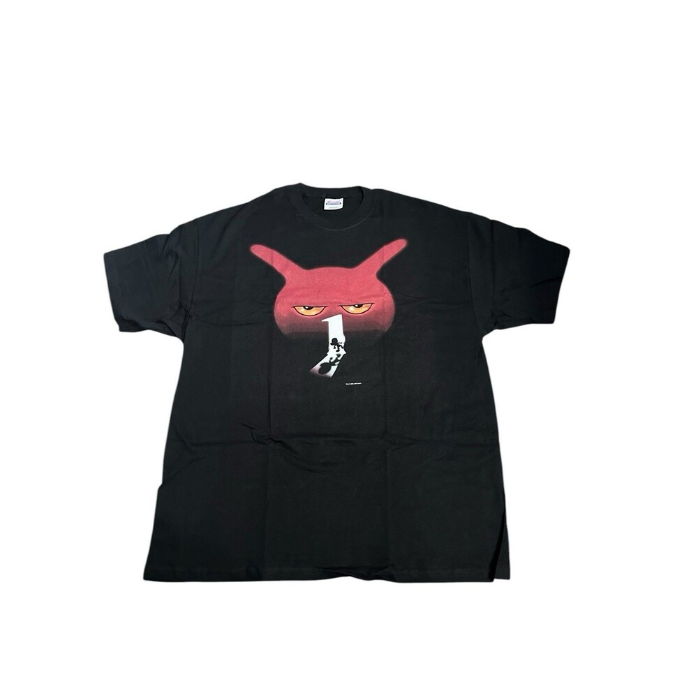 Vintage Bone Jeff Smith Graphic T-shirt XL Black 2002 Graphitti NWOT HTF RARE